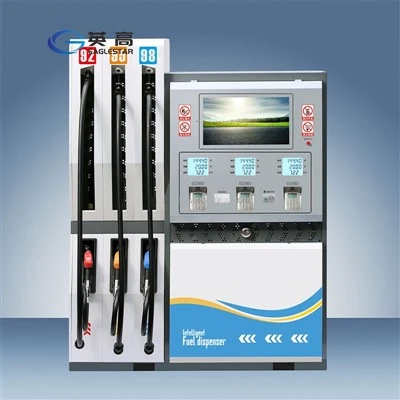 6 Nozzle 3 Pump Fuel Dispenser Gas Station Machine